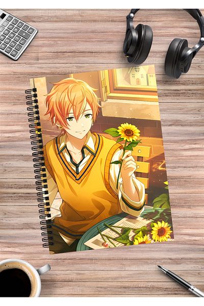 mertfigur Project Sekai - Akito Shinonome Anime Spiral A5 Notebook