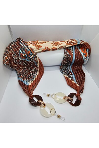 LUMAKS Stylish Eyeglass Chain with Scarf – Modern Eyeglass Strap & Elegant Accessory