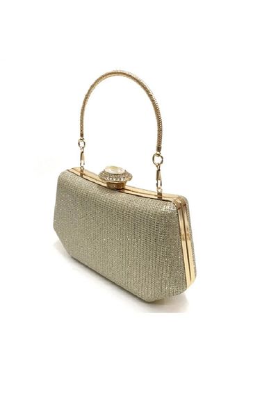 SABMAR Vintage γυναικεία βραδινή τσάντα φορέματος - Cupra Gold, για γάμο αρραβώνων και υπόσχεσης, κομψή Natasha001