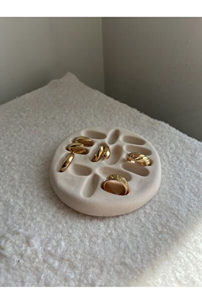 Decorative concrete ring ring stand jewelry ring jewelry organizer