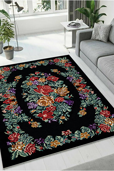 HaLıFoRuM Yıkanabilir Kaymaz Tabanlı Mutfak Halısı Oturma Odası Salon Koridor...