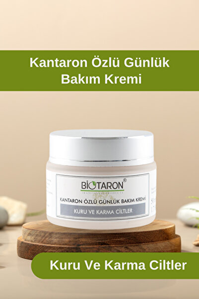 Biotaron Kantaron Özlü Günlük Bakım Kremi - 50ml | Kuru ve Karma Ciltler İçin...