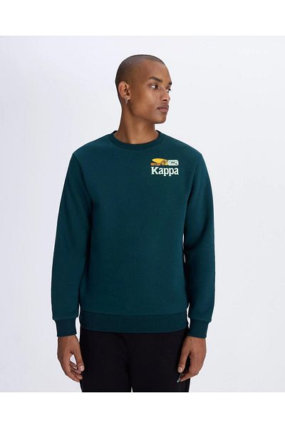 Kappa Αυθεντικό γραφικό φούτερ Pyke Unisex
