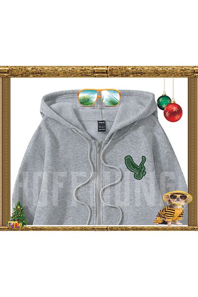 HOFFNUNG Full Zip 3 Thread on Attack Unisex Zippered Tracksuit Set