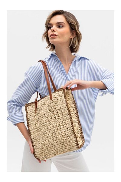Matthew Cox Women's Straw Bag C.Hsr1178