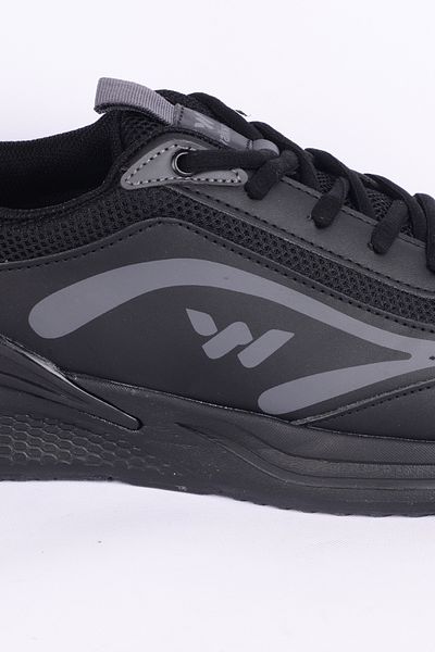 WALKWAY Bolton M Mesh Piele Detaliată șiret Talpă confortabilă Model Confortabil Flexibil Negru-alb Casual Erk