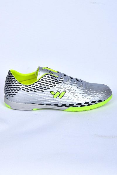 WALKWAY Victor M Silver Men's Astroturf Shoes