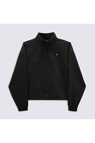 Vans Leighton Mock Neck Fleece Women's Black Sweatshirt