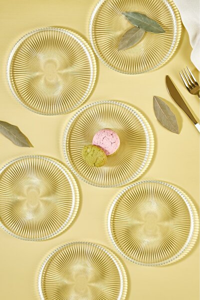 Lora Bianca Paris 16 cm Cake Plate Set - 6 Pieces