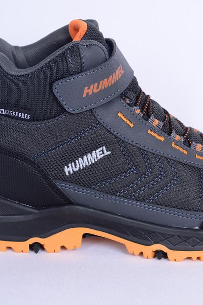 hummel 900376 -2267 Hml Luan Jr Μαύρο-πορτοκαλί Αγόρι Μποτάκια