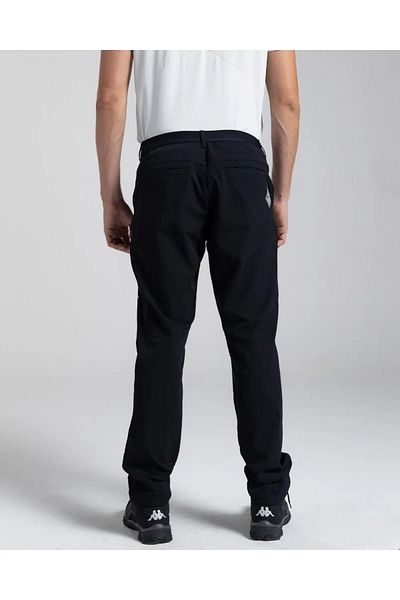 Kappa Pantaloni negri pentru exterior Heeno pentru bărbați