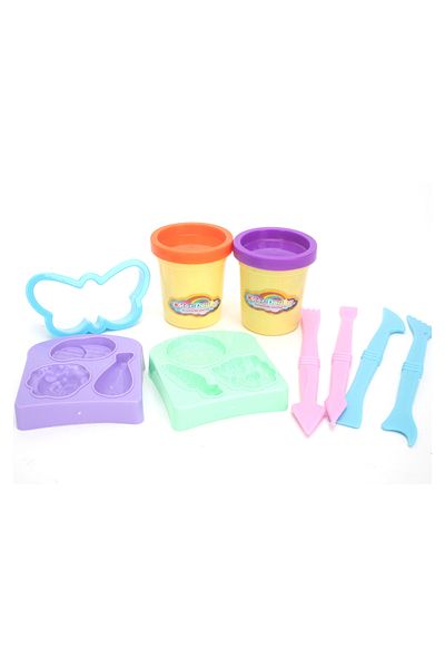 Fab N Funky مجموعة Fab N Funky Creative Clay - قوالب وإكسسوارات عجينة اللعب للأطفال بعمر 3 سنوات فما فوق