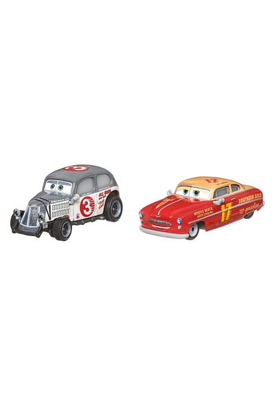 CARS CARS3 SET 2 MASINUTE METALICE CALEB WORLEY SI JET ROBINSON