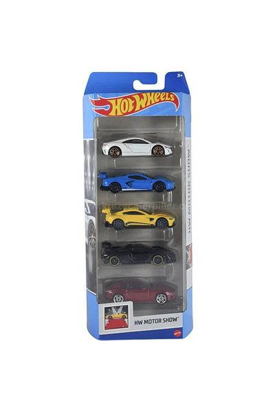 HOT WHEELS SET 5 MASINI HOT WHEELS HW MOTOR SHOW
