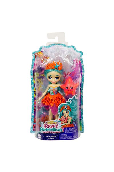 Enchantimals ROYAL PAPUSI SI ANIMALUTE STARIA STARFISH SI BEAMY
