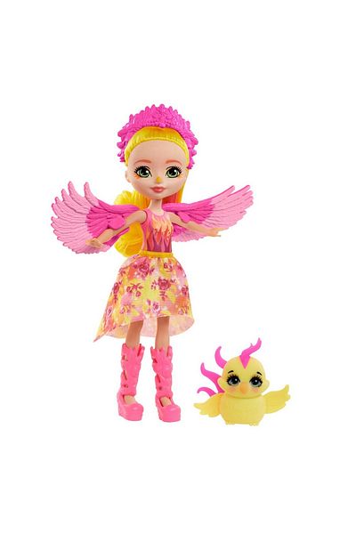 Enchantimals PAPUSI SI ANIMALUTE FALON PHOENIX SI SUNRISE