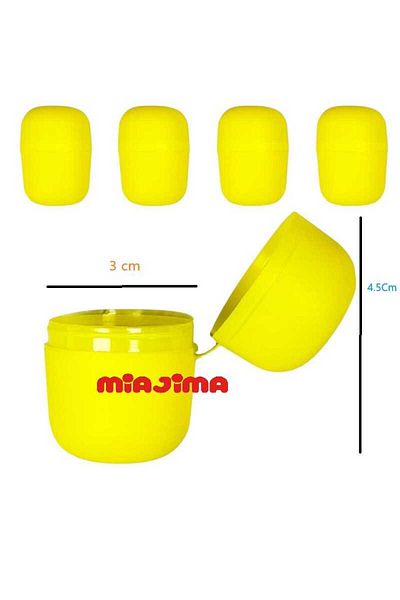Miajima New Year's Practical Covered Traction Ball - 50 Pieces, 4.5X3 cm Kura Ball