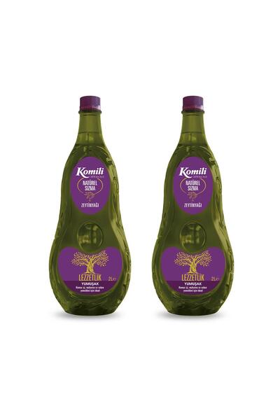 Komili KOMİLİ SIZMA  LEZZETLİK  YUMUŞAK ZEYTİNYAĞI 2 LT * 2 ADET