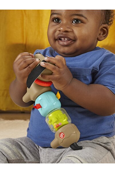 FISHER PRICE JUCARIE CATELUS DE ACTIVITATE PENTRU BEBELUSI CLICK AND SPIN