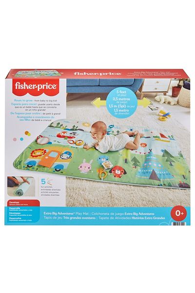 FISHER PRICE FISER PRICE COVORAS DE JOACA 150CM EXTRA BIG ADVENTURES