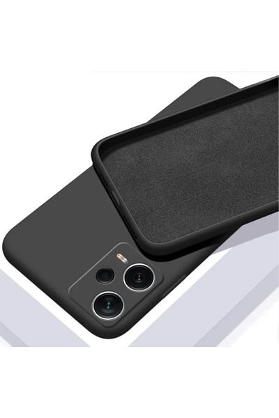 Fibaks حافظة Redmi Note 12 Pro 5g مع غطاء سيليكون ناعم مخملي لحماية الكاميرا