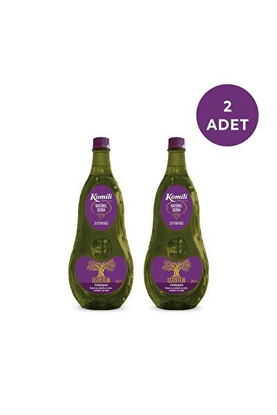 Komili KOMİLİ SIZMA  LEZZETLİK  YUMUŞAK ZEYTİNYAĞI 2 LT * 2 ADET