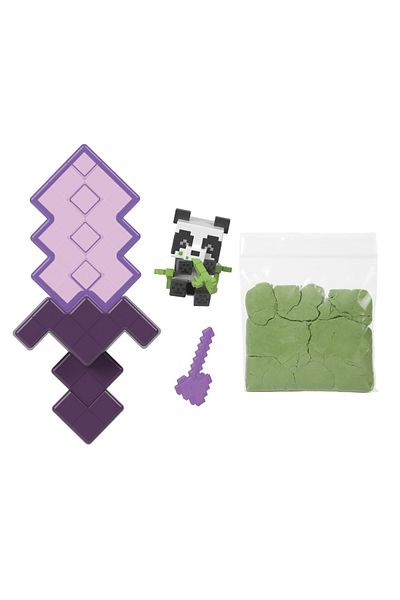MINECRAFT MINI MODE SET EXPLORARE MINIERA VIOLET