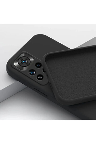 Fibaks Redmi Note 11 Pro & 12 Pro 4g Kılıf Kamera Çıkıntılı Içi Kadife Lansman Yumuşak Silikon Kapak