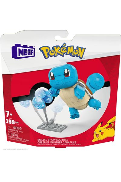 Pokemon MEGA CONSTRUX SET DE CONSTRUCTIE SQUIRTLE