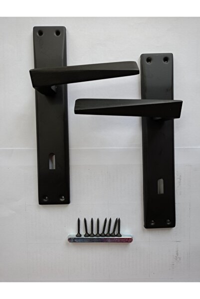 KAİZEN Kapı Kolu Piramit Siyah Aynalı Oda