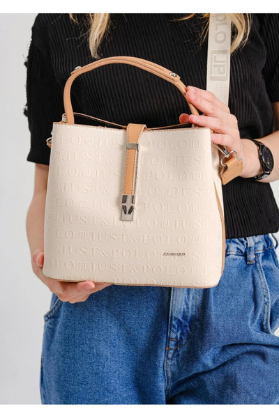 Just Polo حقيبة يد وكتف نسائية للموسم الجديد مقاس: 14 × 21 سم