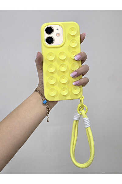 OSG iPhone 12 Ve 12 Pro Uyumlu Vakum Özellikli Düz Yüzeylere Yapışabilen Renk...