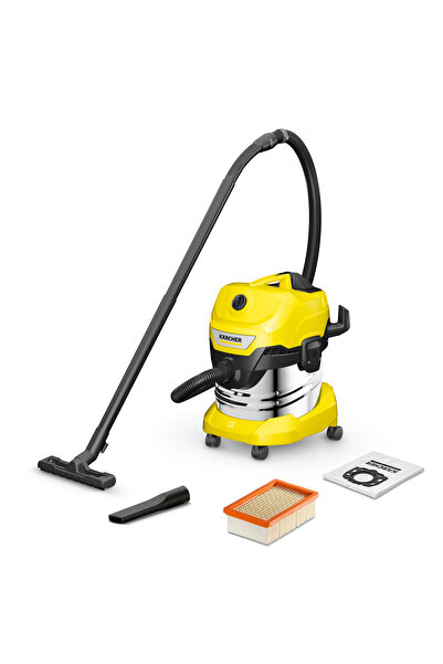 Karcher Wd 4 S V-20/5/22 Islak Kuru Süpürge (KABLOLU) 1.628-250.0