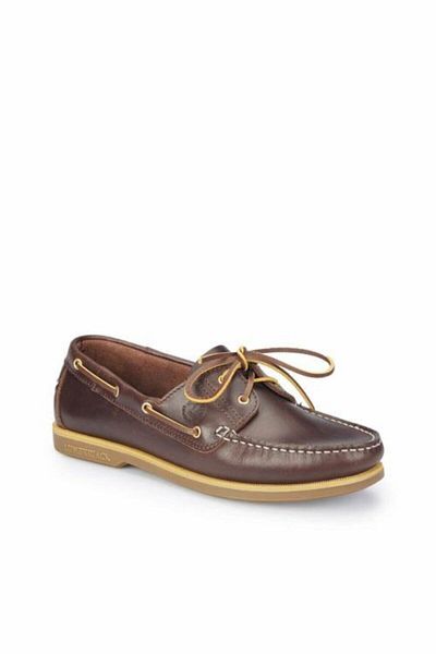 lumberjack Ανδρικά TK Brown Tan Navigator Δερμάτινα Loafer Παπούτσια Loafer