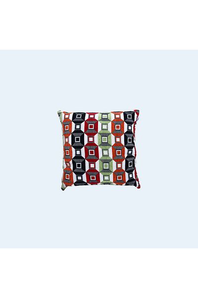 Donetella 1- Piece Modern 45x45 Throw Pillow Cover -,Decorative Covers for Cushions, Filling Not Included
