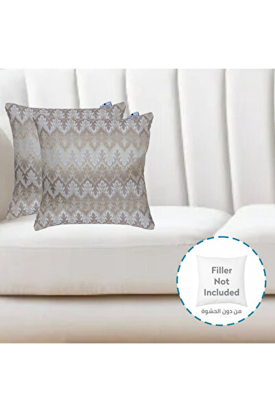 Donetella 2- Piece Modern 45x45 Throw Pillow Cover -,Decorative Covers for Cushions, Filling Not Included