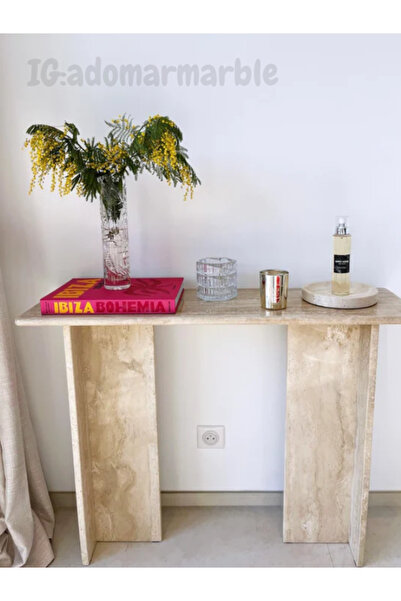 MKM MERMER Doğal Traverten Dresuar