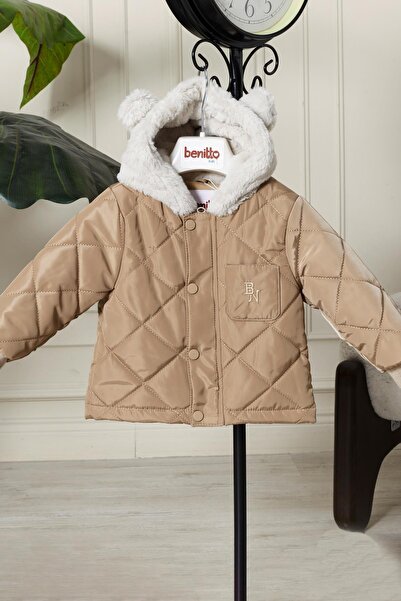 Benittokids Baby Boy Hooded Coat with Ears 51323