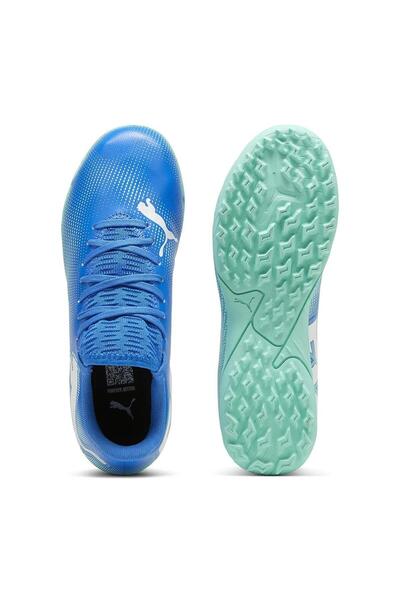 Puma Future 7 Play Tt Jr Çocuk Mavi Halı Saha Ayakkabısı 10795001