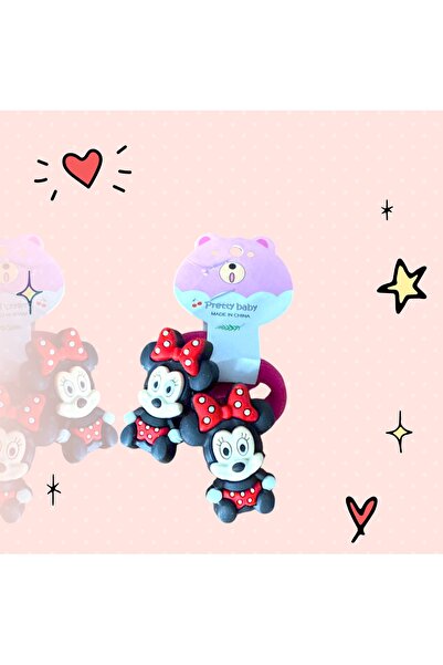 Takıtolia Miki Maus dupla dvodijelna dvostruka elastična šarena kopča za devo...