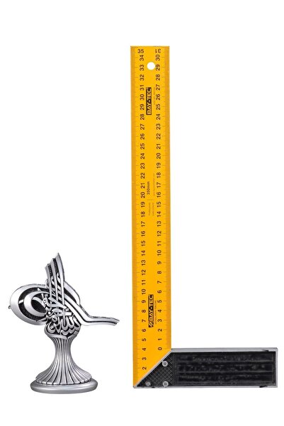 Nakkaş Boytu Nakkas Tuğra Boytu [Kelime i Tevhid Türk bayrağı görselli benzin...