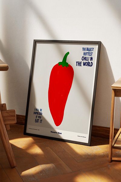 House Gorgeous Cel mai tare poster cu design colorat modern fără rame Chilli Colecția Dolce Vita