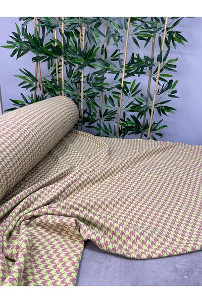 ipekkumaş Yeşil Şanel Elbiselik Kumaş Ürünümüz Adet Olarak Satılır 1 Adet 1 M...