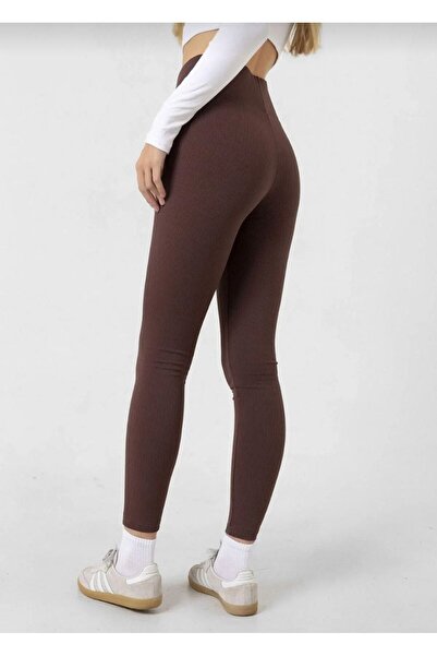 Armira Γυναικείο χειμερινό Fleece ψηλόμεσο κοτσάνι κολάν