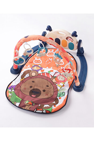 Fab N Funky Fitness Pedal Playmat - Multicolor