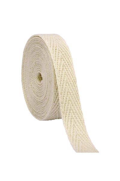 BRAVE TEKSTİL ÜRÜNLERİ 1cm Narrow Woven Herringbone Ribbon - 10Meters