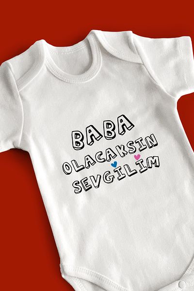 Homamia You'Ll Be a Father White Short Sleeve Baby Body 100% Organic Cotton