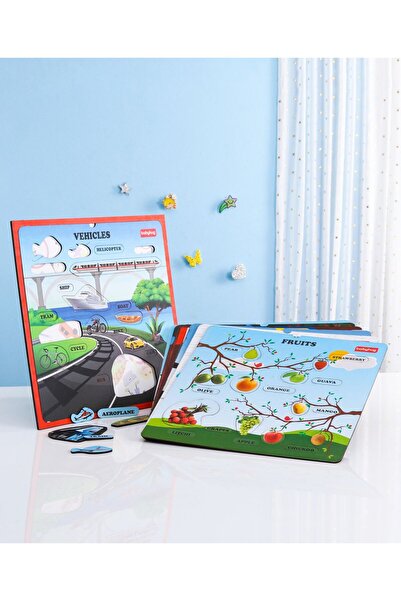 Babyhug Babyhug 7-in-1 Multicolor Jigsaw Puzzle, Safe Non-Toxic, 30.5cm, for Kids 3+, Enhances Concentration