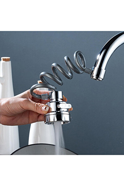 Mayaglory Uzatılabilir Tasarruflu Musluk Başlık, Çek Bırak Musluk Ucu 3 Fonks...