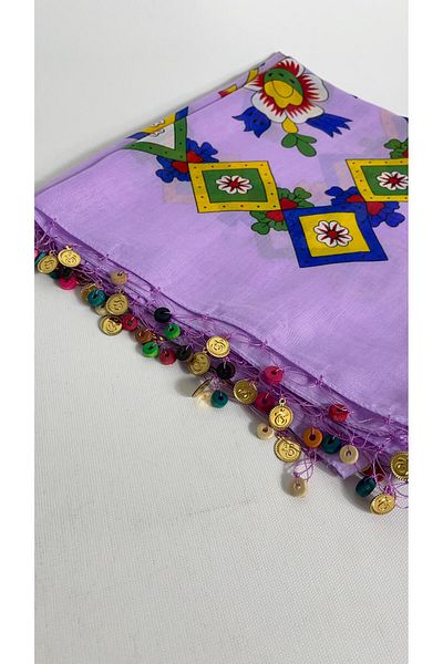 Sobe Hediyelik Çengelköy Slap Sequin Writing Scarf